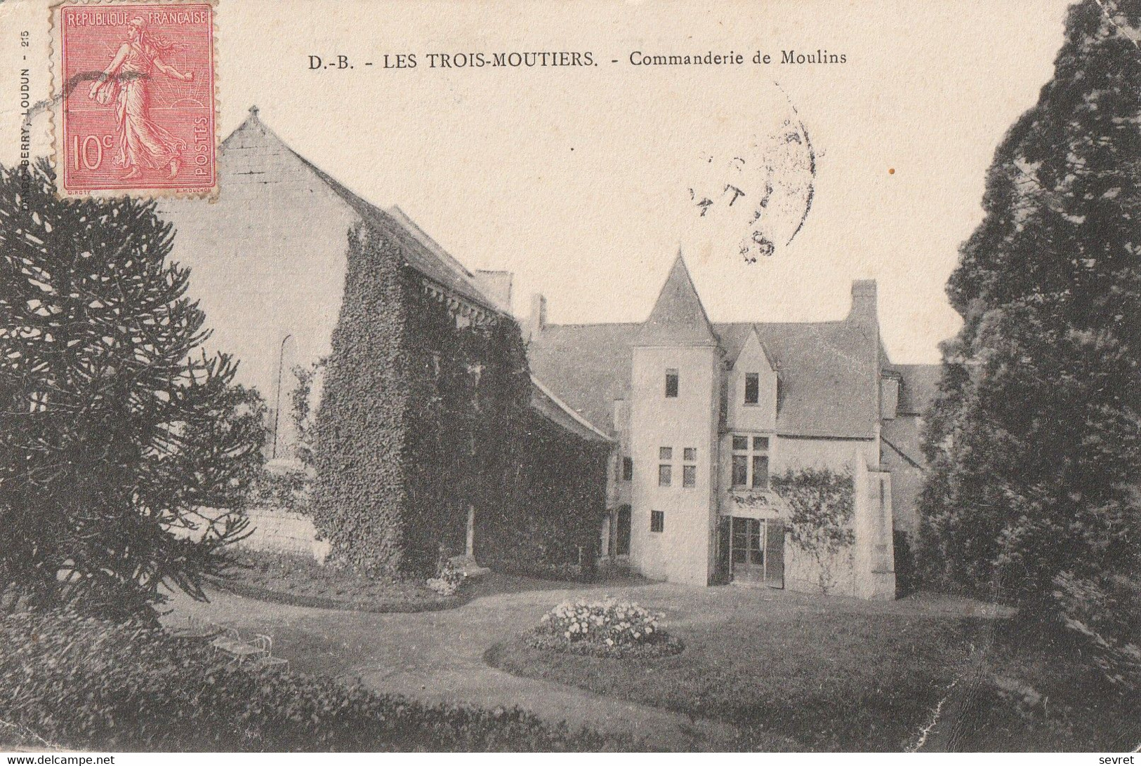 LES TROIS MOUTIERS. - Commanderie De Moulins - Les Trois Moutiers