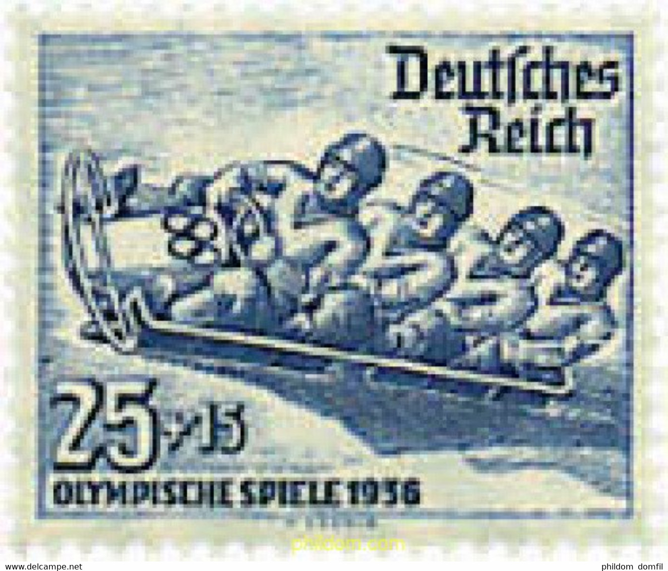 611936 MNH ALEMANIA 1935 4 JUEGOS OLIMPICOS INVIERNO GARMISCH 1936 - Inverno1936: Garmisch-Partenkirchen