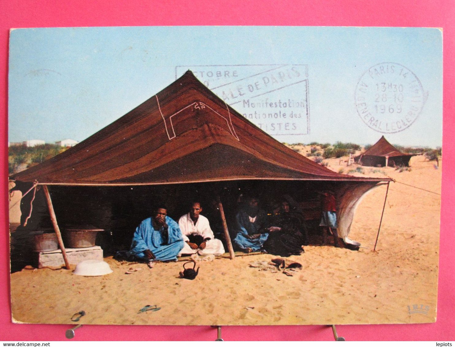 République Islamique De Mauritanie - Tente De Nomades - Timbre Du Sénégal - R/verso - Mauritanie