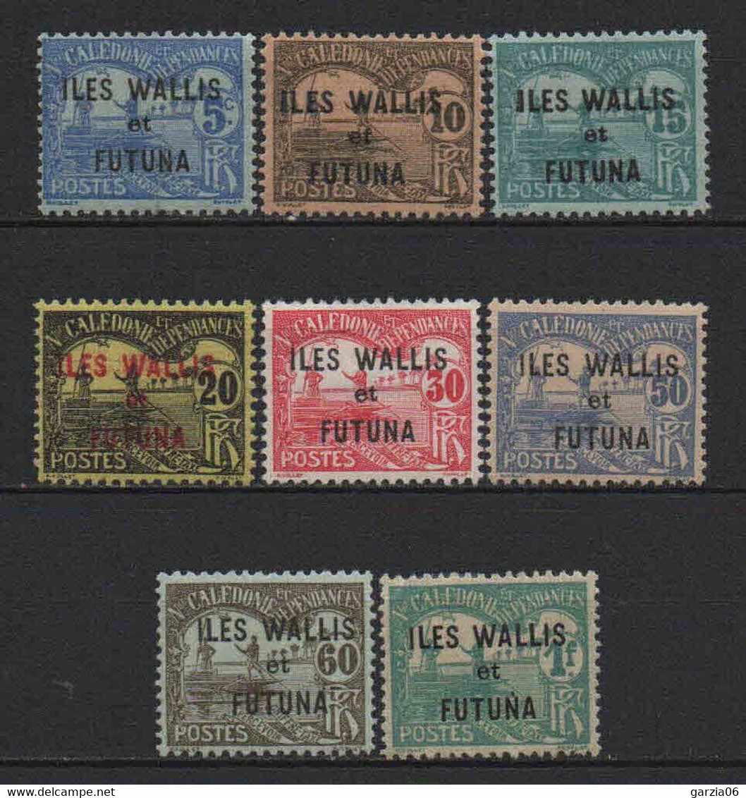 Wallis Et Futuna  - 1920 -  Tb Taxe 1 à 8 - Neufs * - MLH - Impuestos