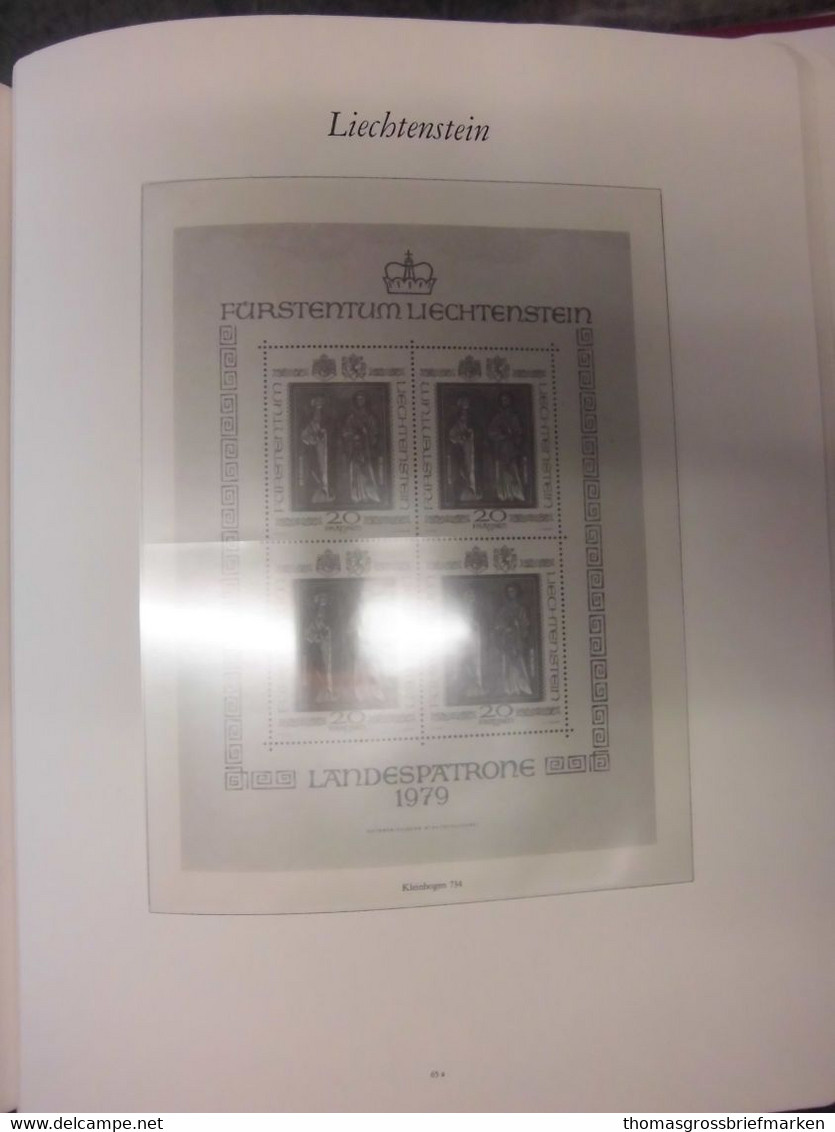 Sammlung FL Liechtenstein aus 1960-1994 postfrisch in Borek + viele Extra (80097
