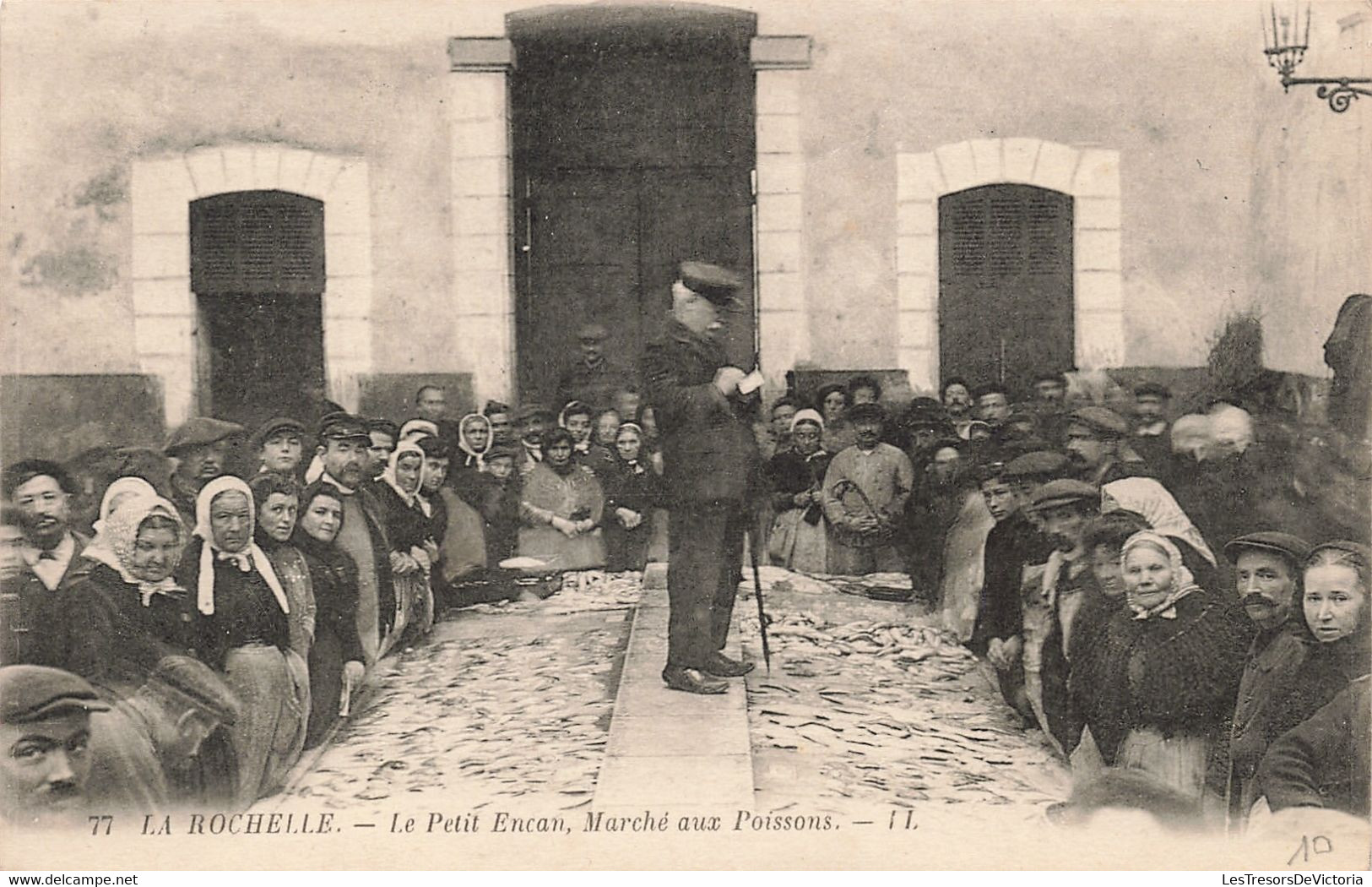 France - La Rochelle - Le Petit Encan - Marché Aux Poissons - L.L. - Lévy Filos Et Cie - Carte Postale Ancienne - La Rochelle