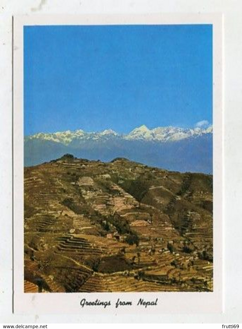 AK 119027 NEPAL - View Of Himalayas From Nagarkot - Népal