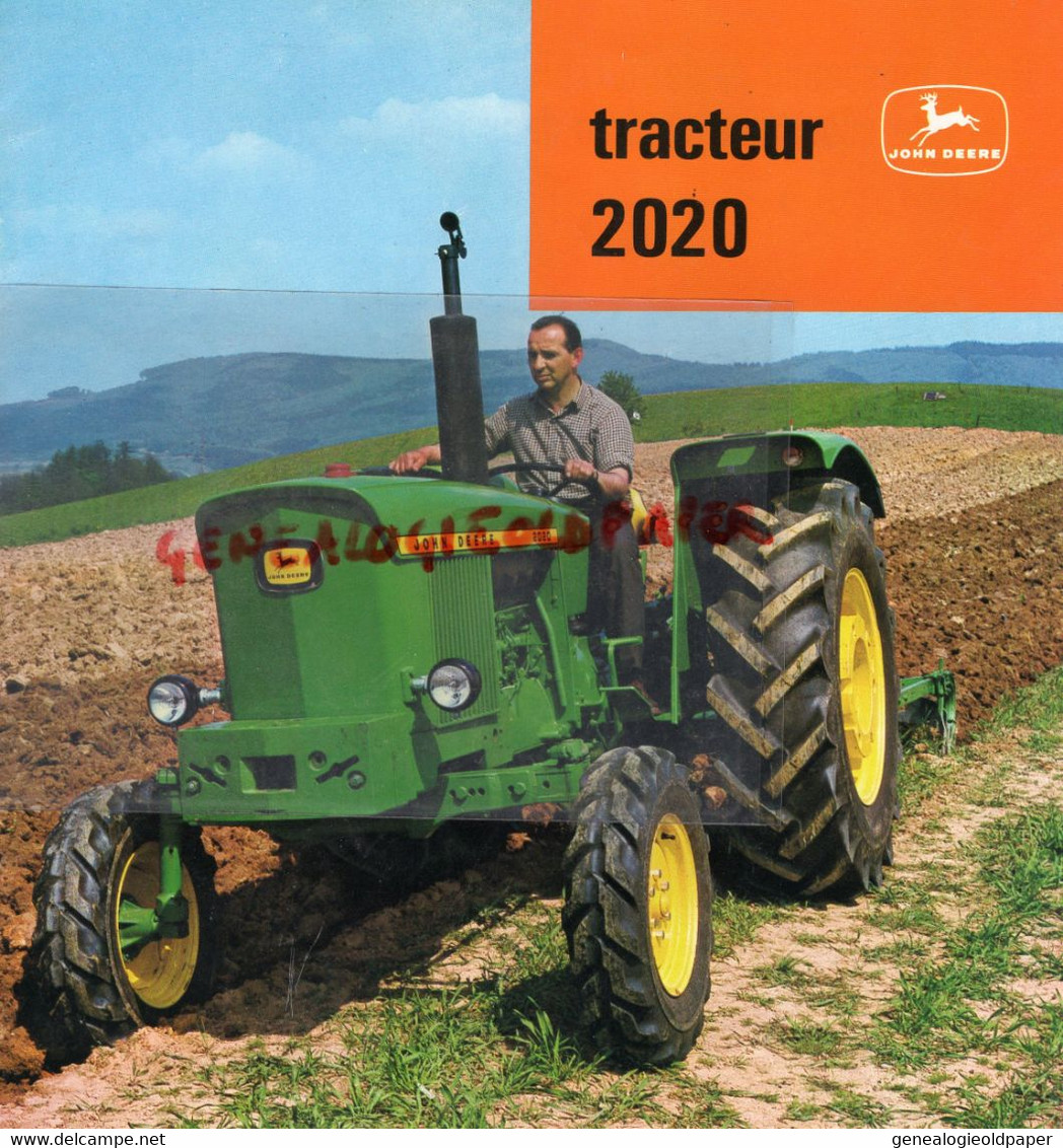 45- FLEURY LES AUBRAIS-RARE CATALOGUE JOHN DEERE-TRACTEUR  2020- AGRICULTURE-03-DEUX CHAISES-LABRUNE LUCIEN - Agriculture