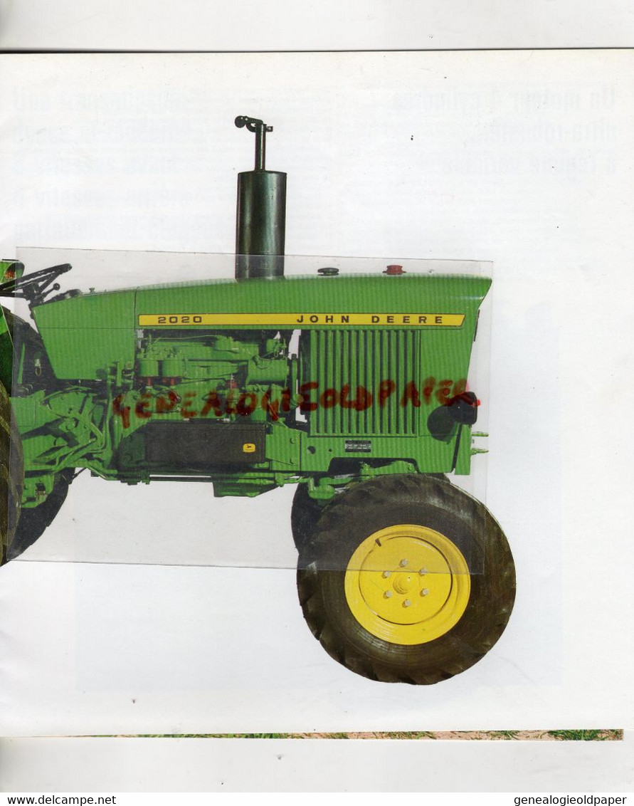 45- FLEURY LES AUBRAIS-RARE CATALOGUE JOHN DEERE-TRACTEUR  2020- AGRICULTURE-03-DEUX CHAISES-LABRUNE LUCIEN - Landwirtschaft