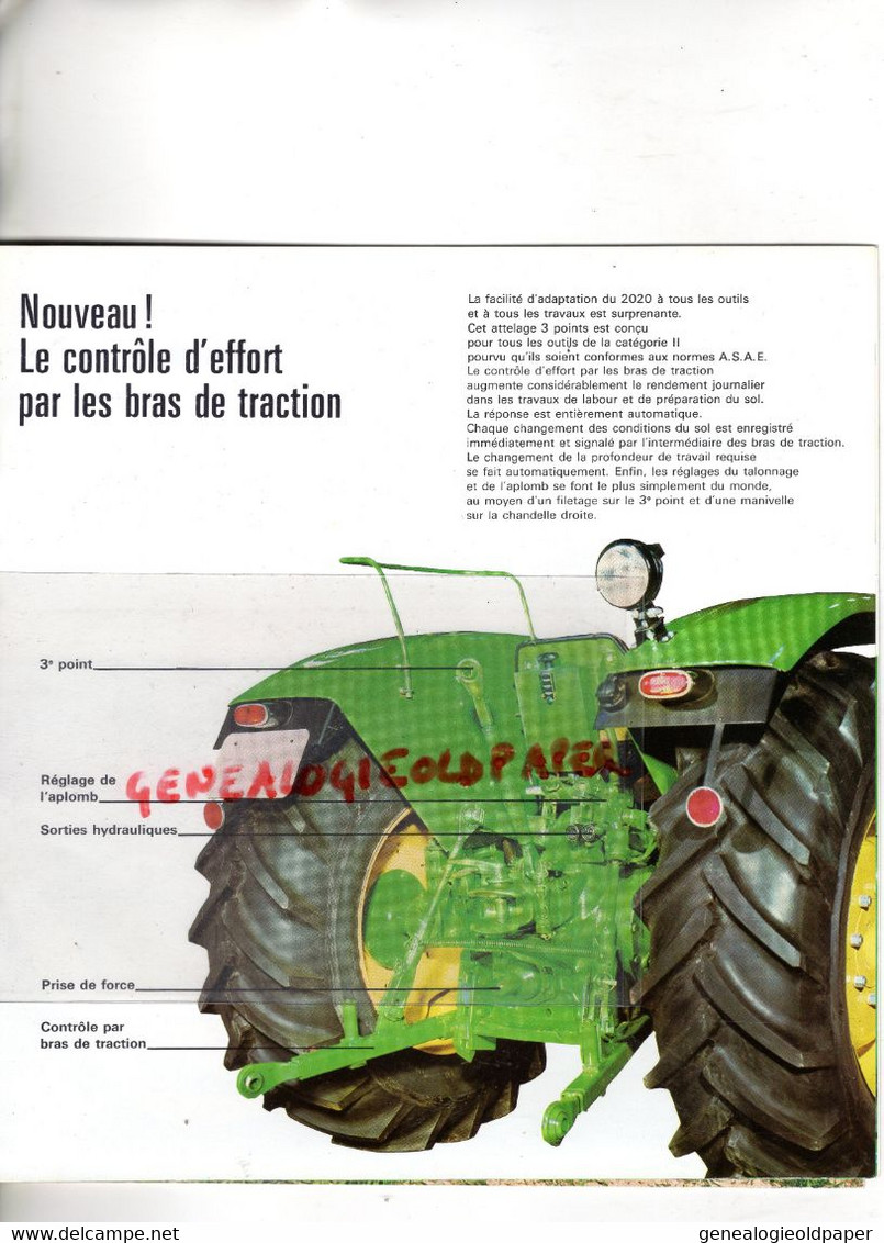 45- FLEURY LES AUBRAIS-RARE CATALOGUE JOHN DEERE-TRACTEUR  2020- AGRICULTURE-03-DEUX CHAISES-LABRUNE LUCIEN