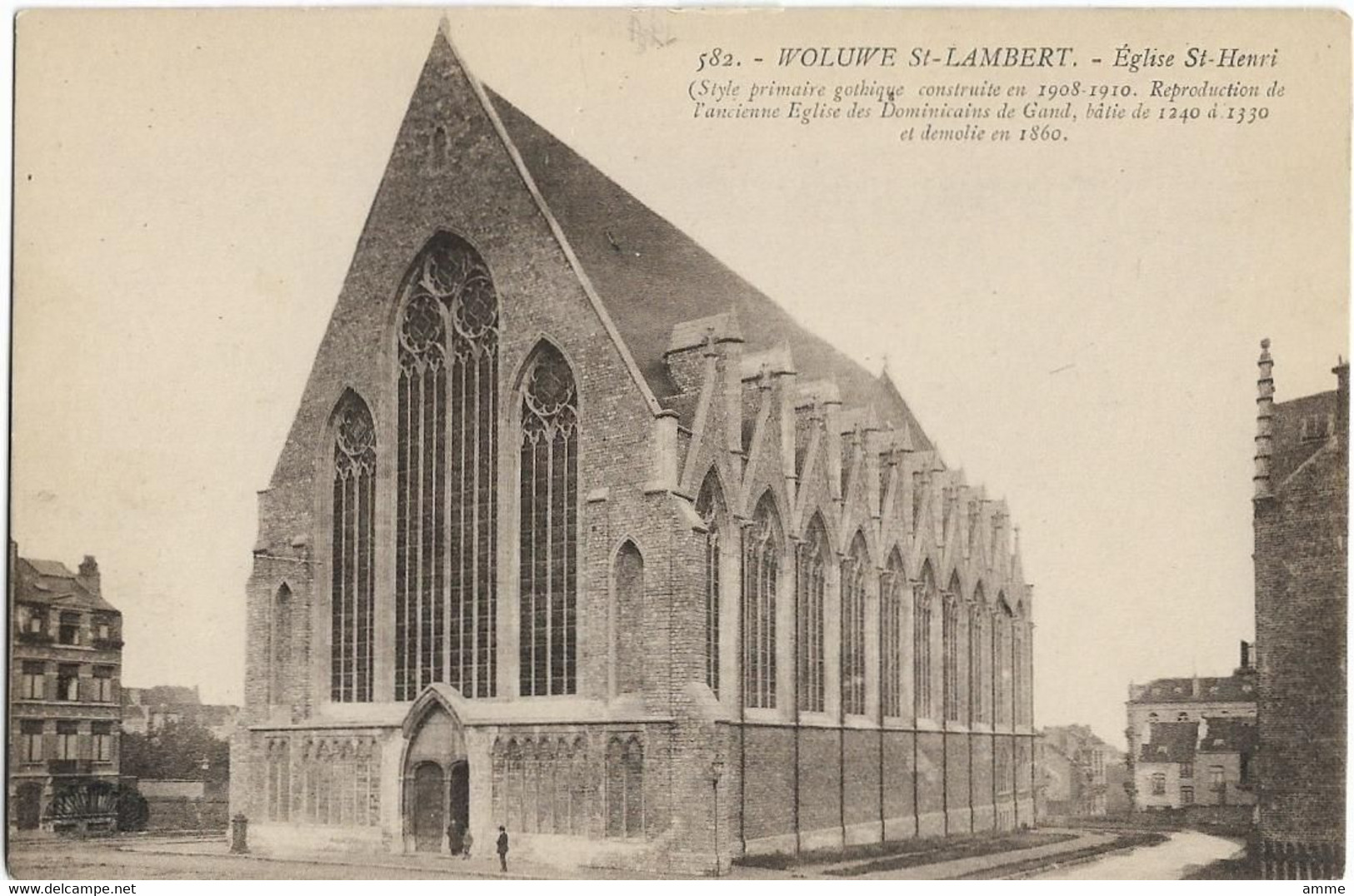 Woluwe-Saint-Lambert   *  Eglise Saint-Henri - Woluwe-St-Lambert - St-Lambrechts-Woluwe