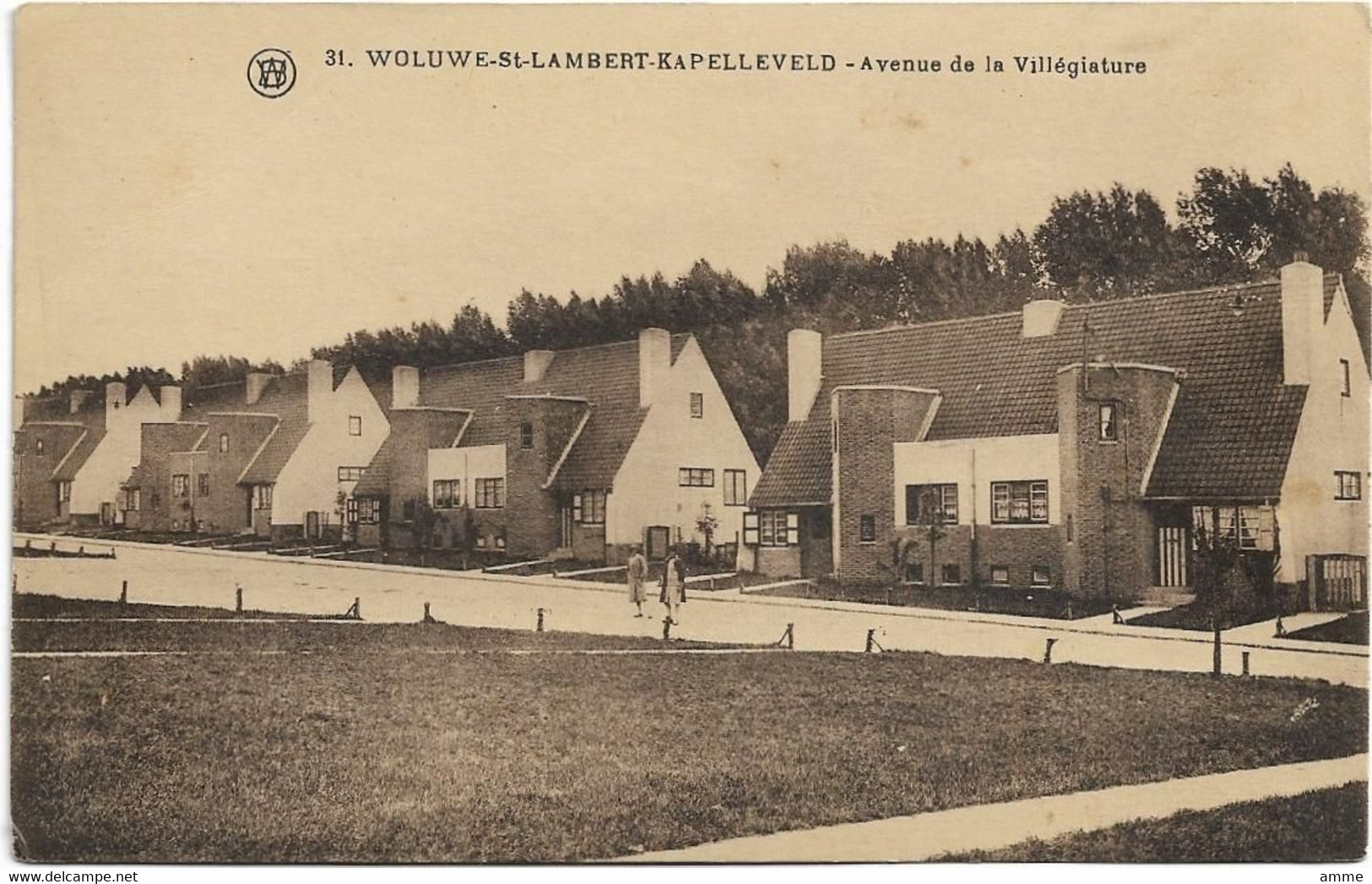 Woluwe-Saint-Lambert - Kapelleveld   *  Avenue De La Villégiature - Woluwe-St-Lambert - St-Lambrechts-Woluwe