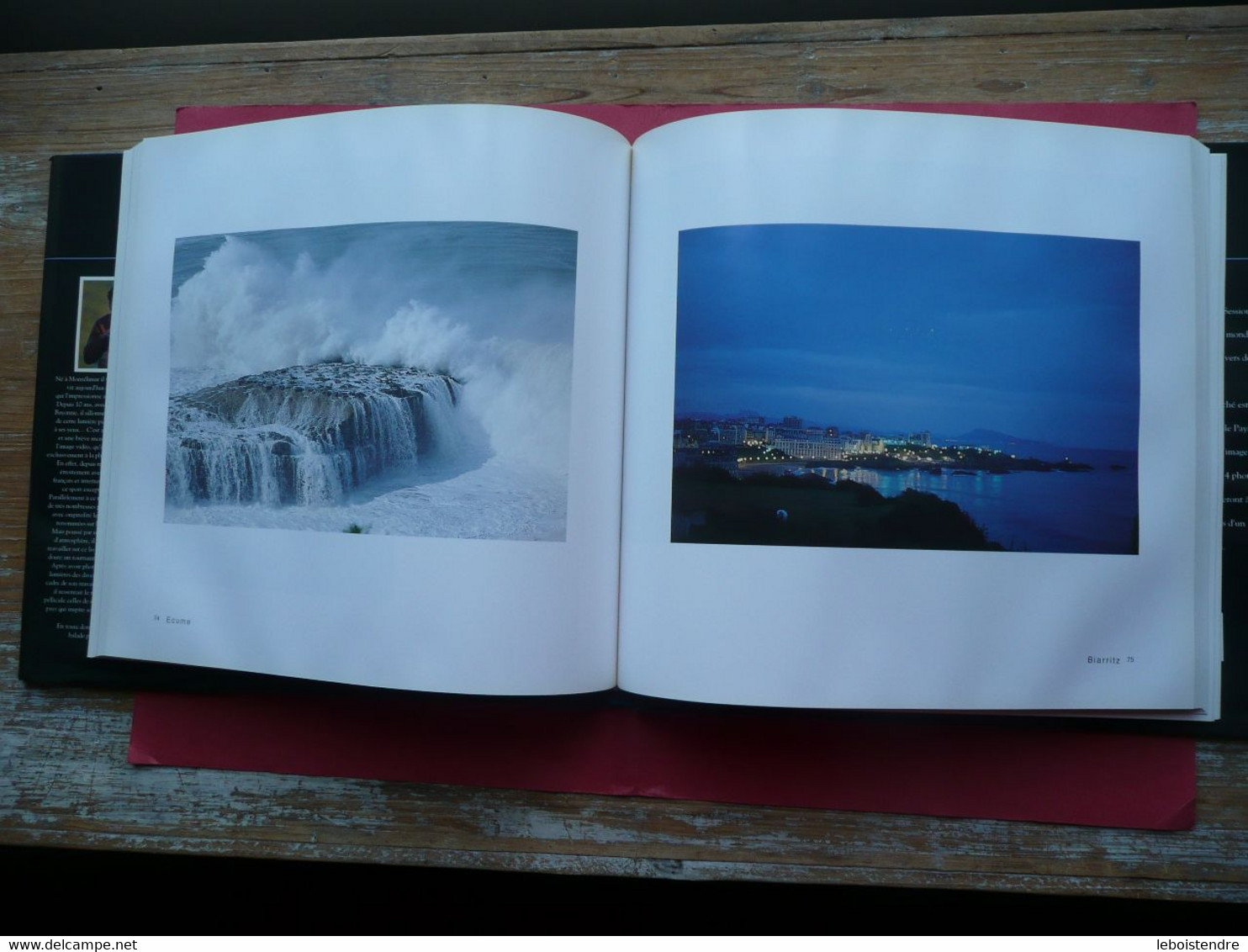 ARGIA LUMIERES EN PAYS BASQUE ERIC CHAUVE 1992 EDITIONS SURF SESSION