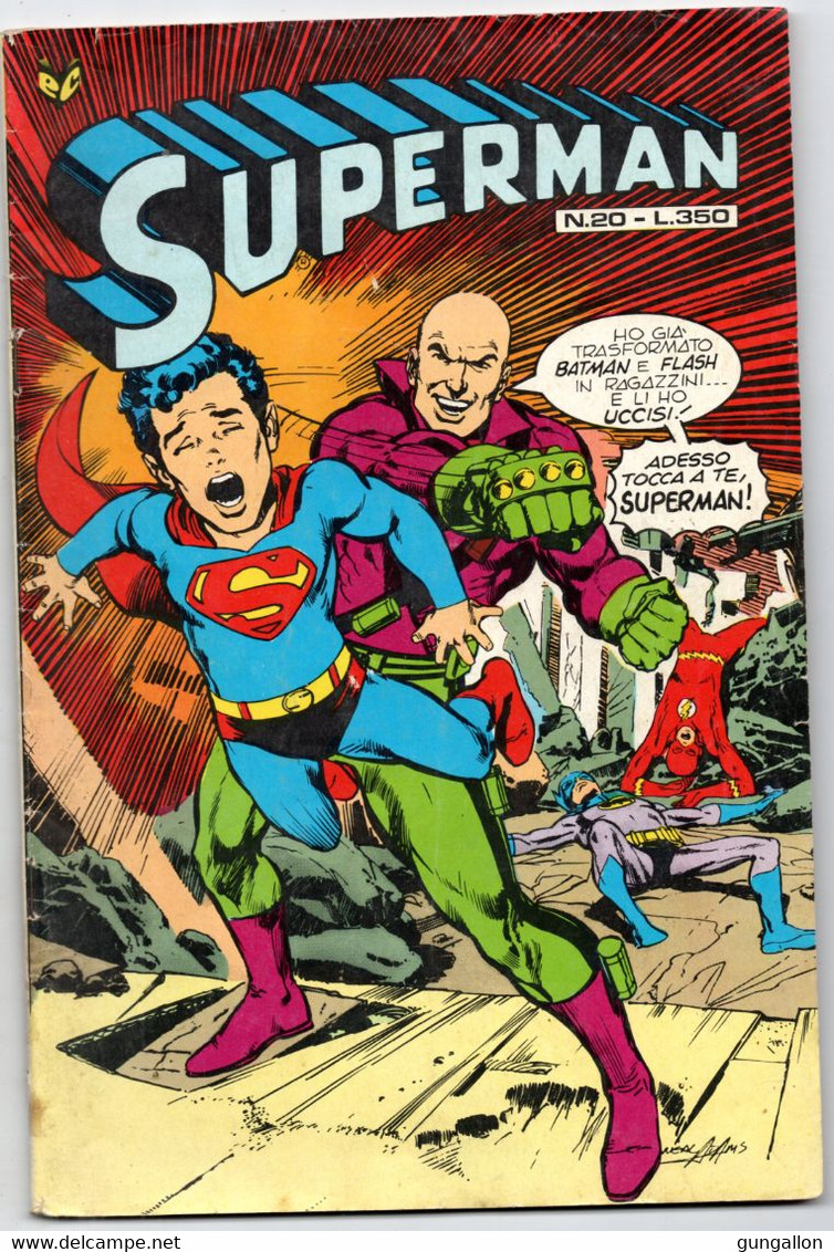 Superman (cenisio 1977) N. 20 - Super Héros