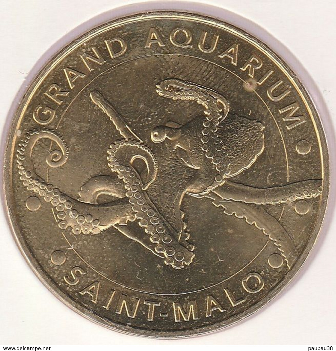 MONNAIE DE PARIS 2017 - 35 SAINT-MALO Grand Aquarium De Saint-Malo - Le Poulpe - 2017