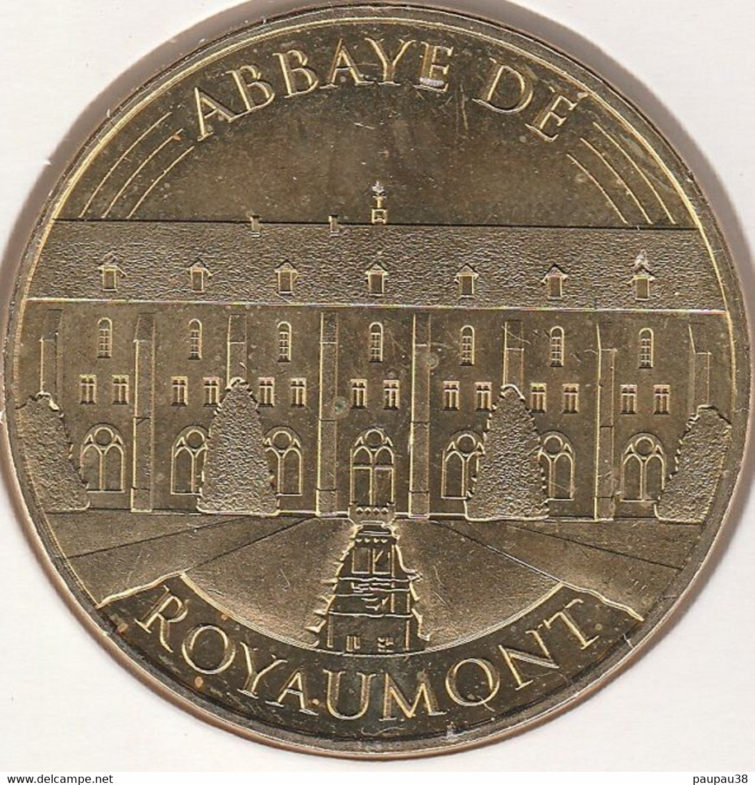 MONNAIE DE PARIS 2017 - 95 ASNIÈRES-SUR-OISE Abbaye Royale De Royaumont - Facade Est - 2017