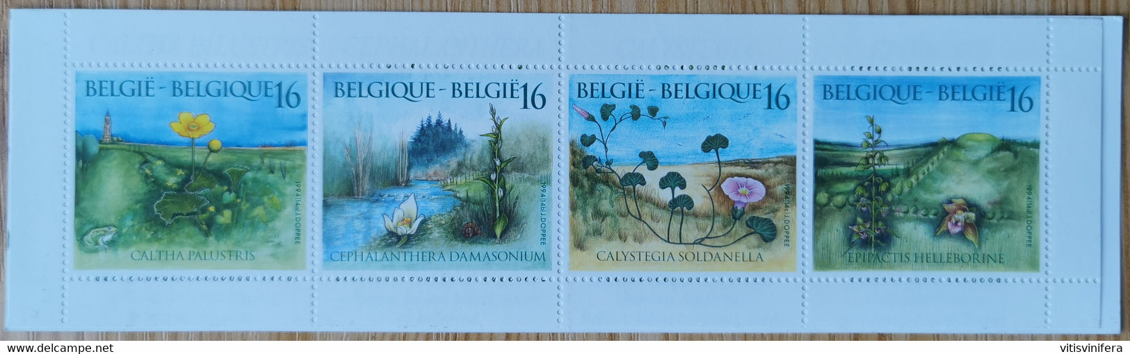 Carnet B25 Avec COB 2572/75 Année 1994. Nature. Plantes - Non Classés