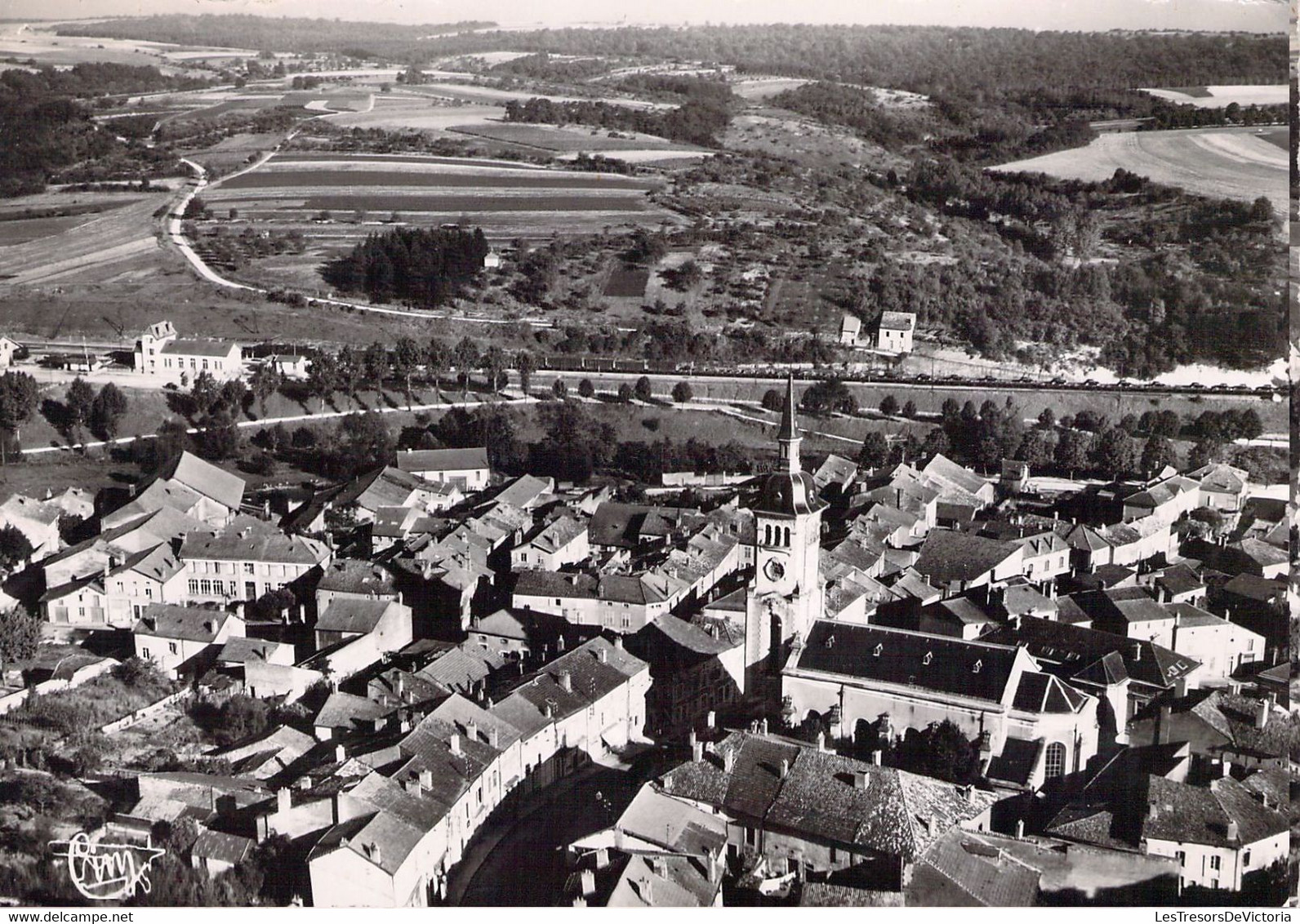 FRANCE - 54 - THIAUCOURT - Vue Générale Aérienne - CIM - Carte Postale Ancienne - Otros & Sin Clasificación