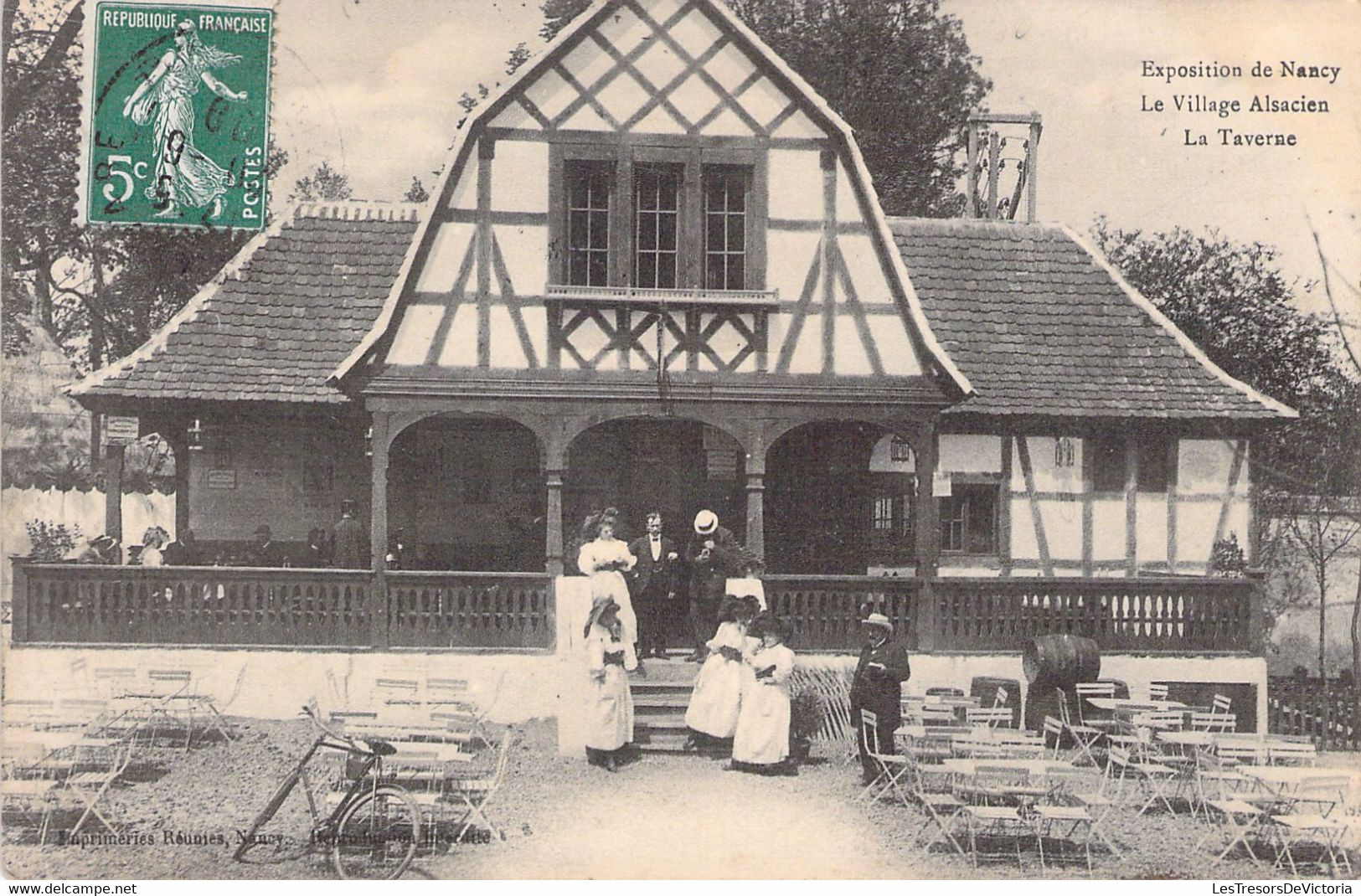 FRANCE - 54 - NANCY - Exposition De Nancy - Le Village Alsacien - La Taverne  - Carte Postale Ancienne - Nancy