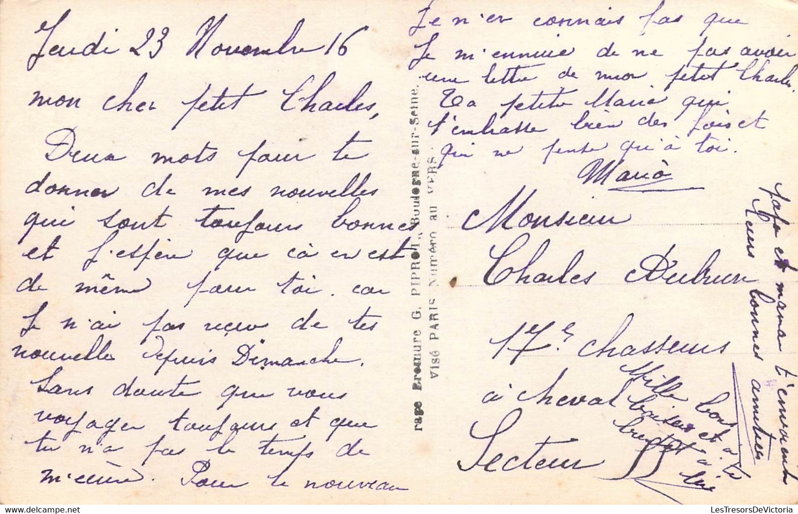 Militaria - Femme écrit Une Lettre à Son Mari Militaire - La Tendresse Parfois..  - Carte Postale Ancienne - Patriottisch