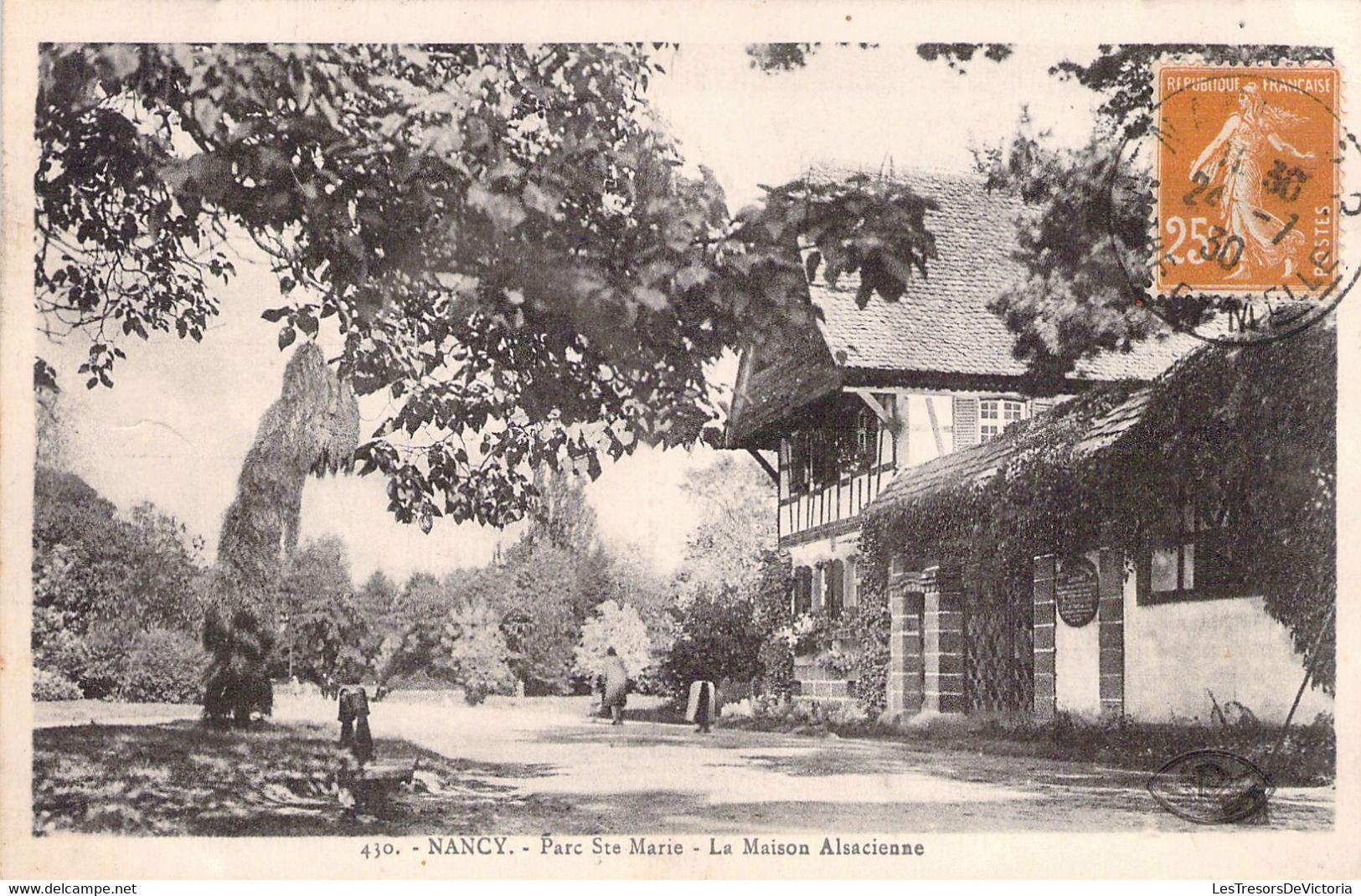 FRANCE - 54 - NANCY - Parc Ste Marie - La Maison Alsacienne - Edition D'art Roeder - Carte Postale Ancienne - Nancy