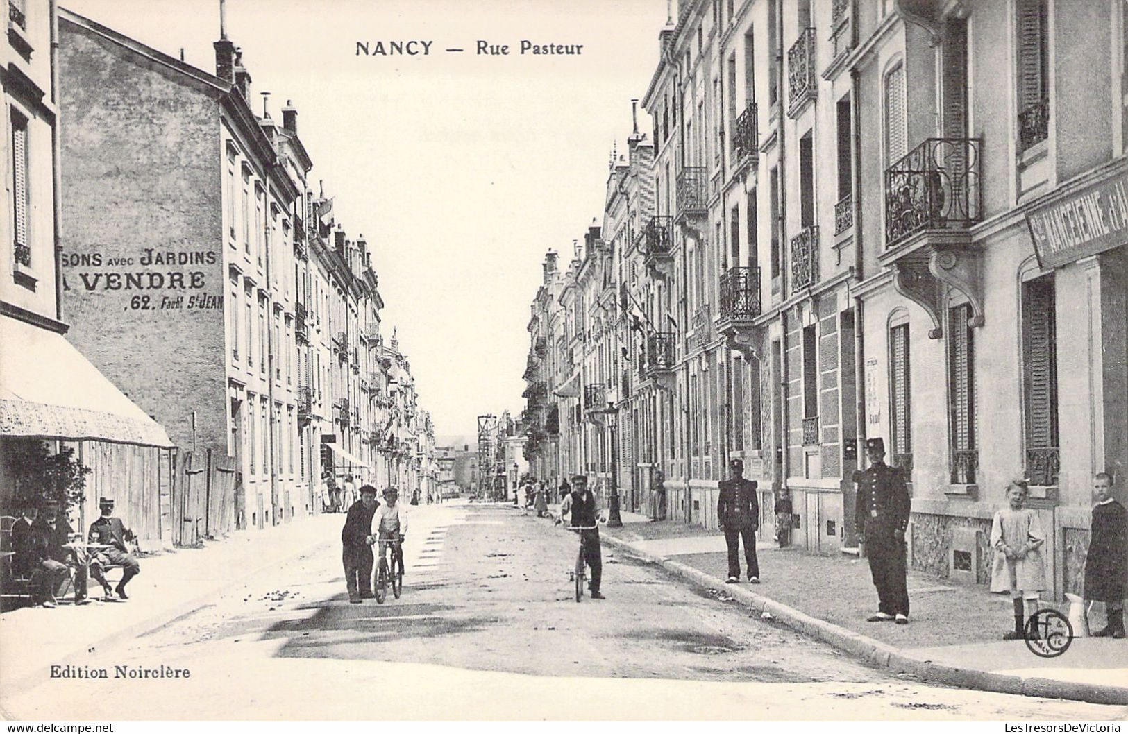 FRANCE - 54 - NANCY - Rue Pasteur - Edition Noirelère - Carte Postale Ancienne - Nancy