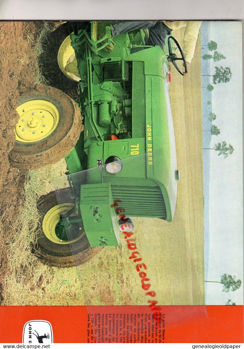 45- FLEURY LES AUBRAIS-RARE CATALOGUE JOHN DEERE- TRACTEURS  TRACTEUR DE 28 A 143 CH-AGRICULTURE-MACHINE AGRICOLE
