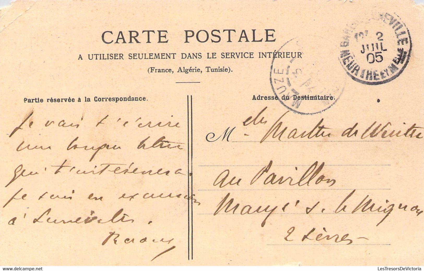 FRANCE - 54 - LUNEVILLE - Passage De Rivière Au Pont De Moncel - Artillerie De La 2 - Militaria - Carte Postale Ancienne - Luneville