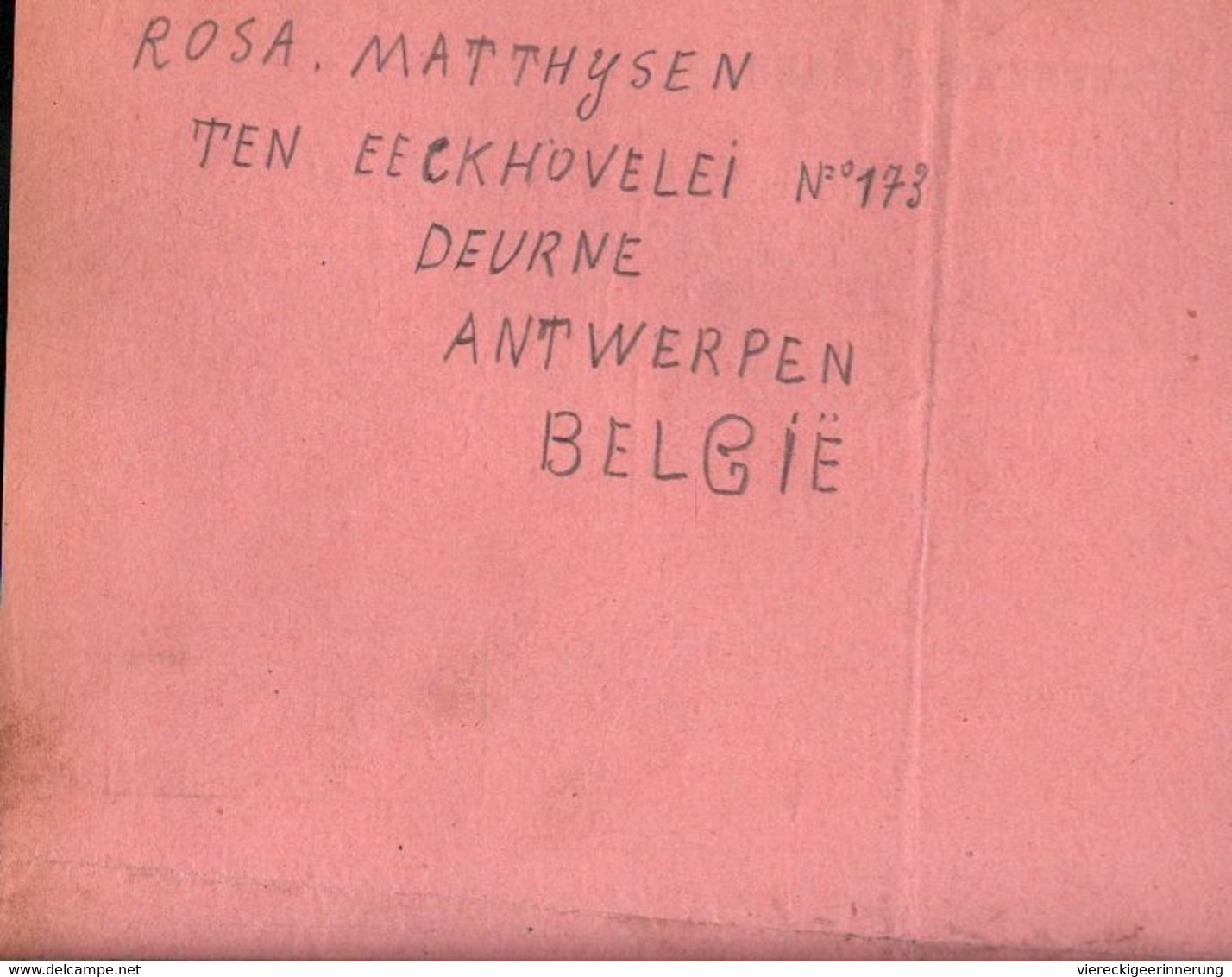 ! Ca.1941-1943 Formular Für Fremdarbeiter Aus Belgien, An Deutsche Bank, Lohnüberweisung N. Antwerpen, Anvers - Storia Postale