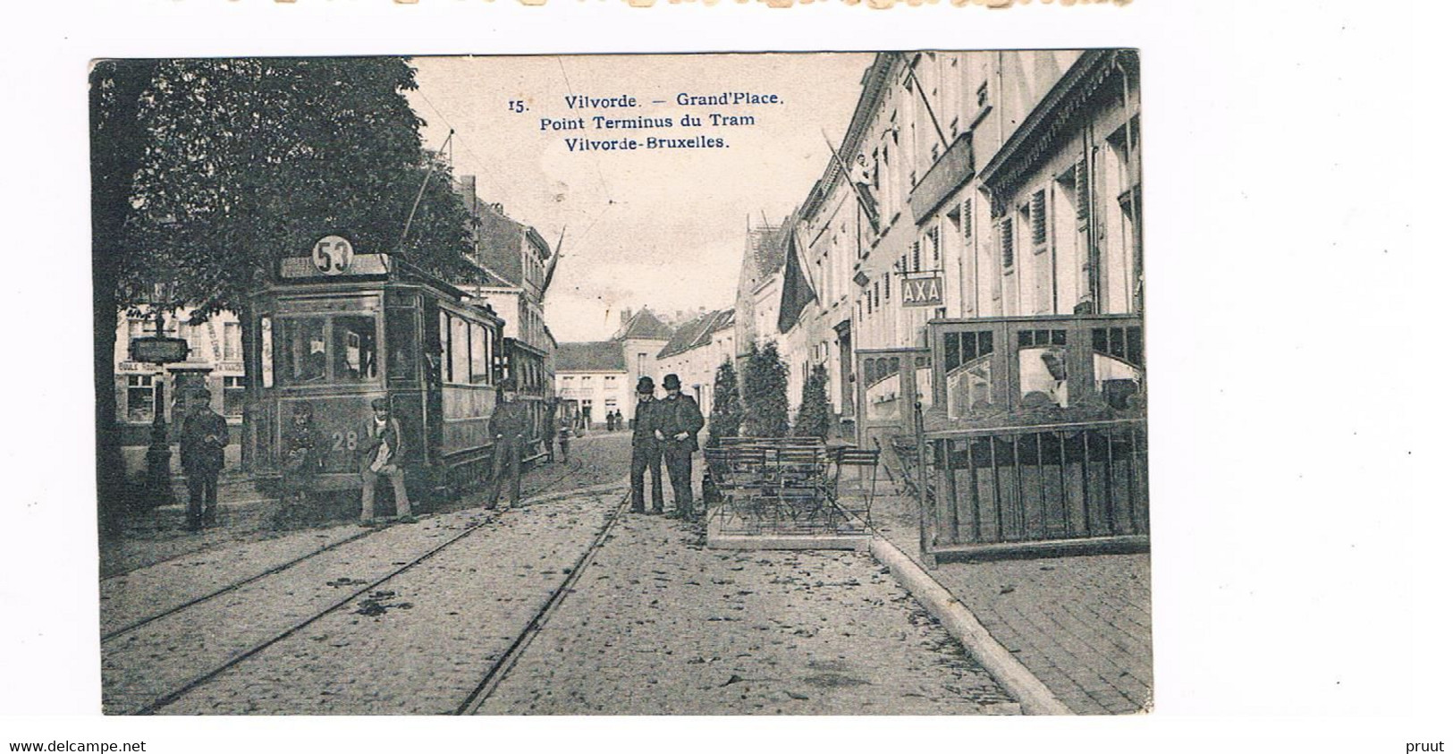 Vilvoorde - Top Kaart - Tram 53 - Pont Terminus Du Tram Bruxelles-Vilvorde - - Vilvoorde