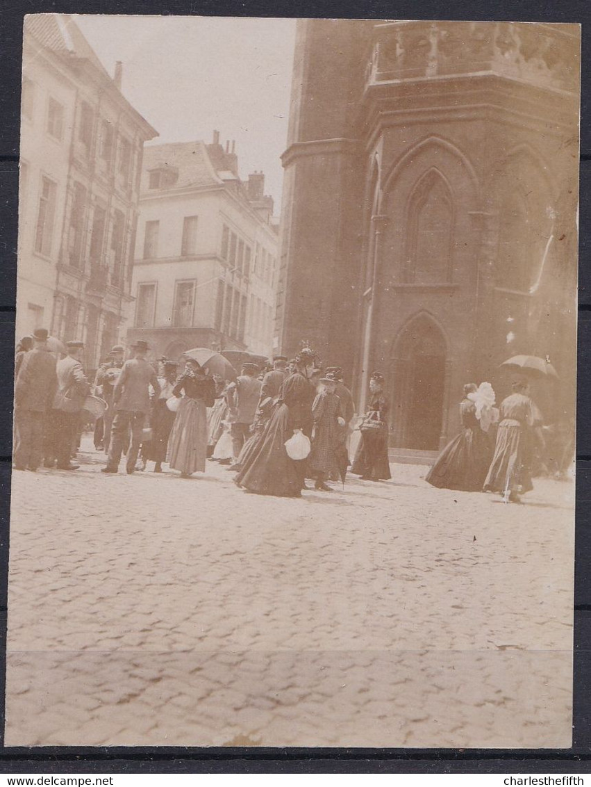 VERS 1870 PHOTO ALBUMINE A IDENTIFIER - Voir église - Old (before 1900)