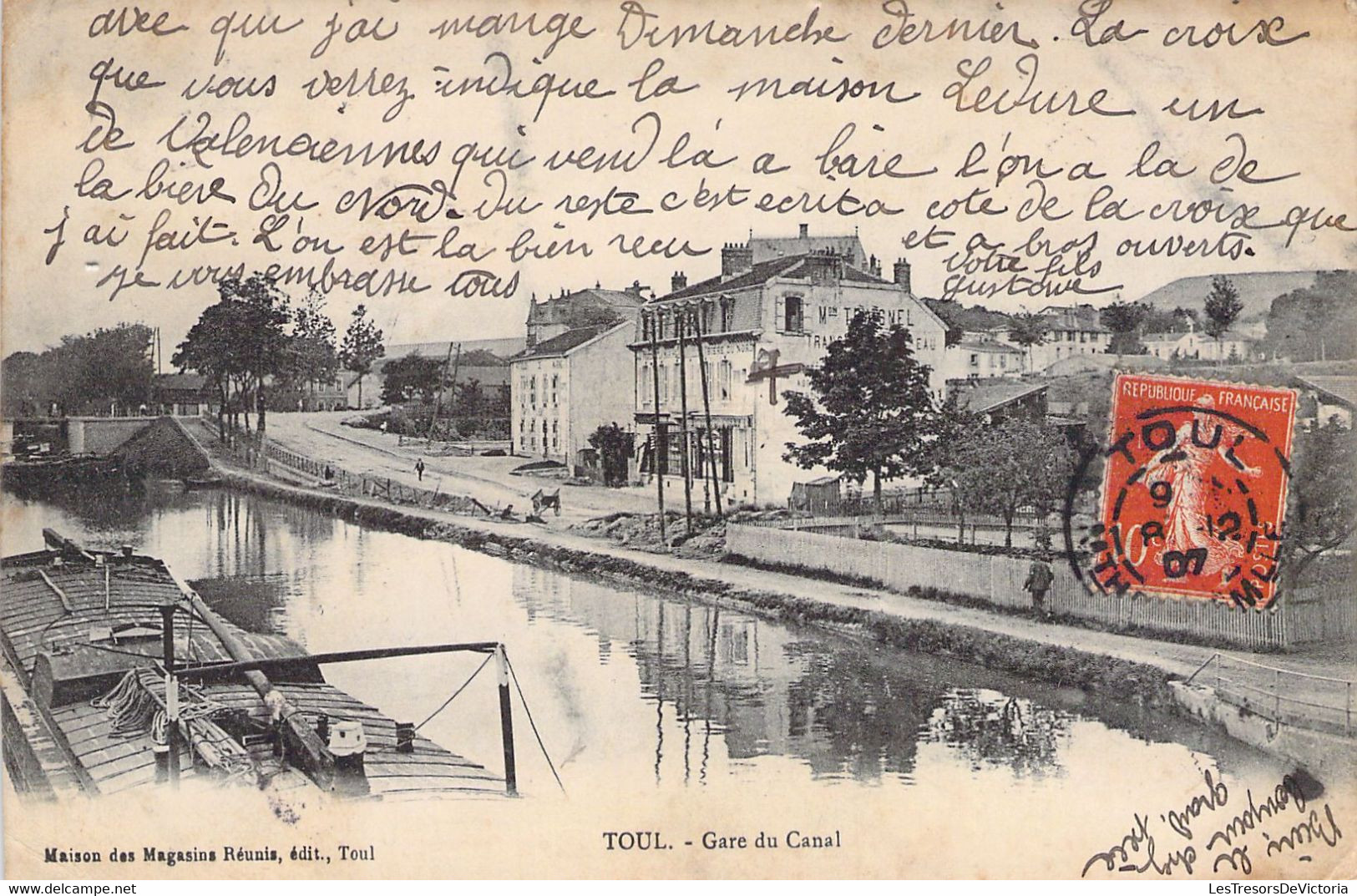 FRANCE - 54 - TOUL - Gare Du Canal - Carte Postale Ancienne - Toul