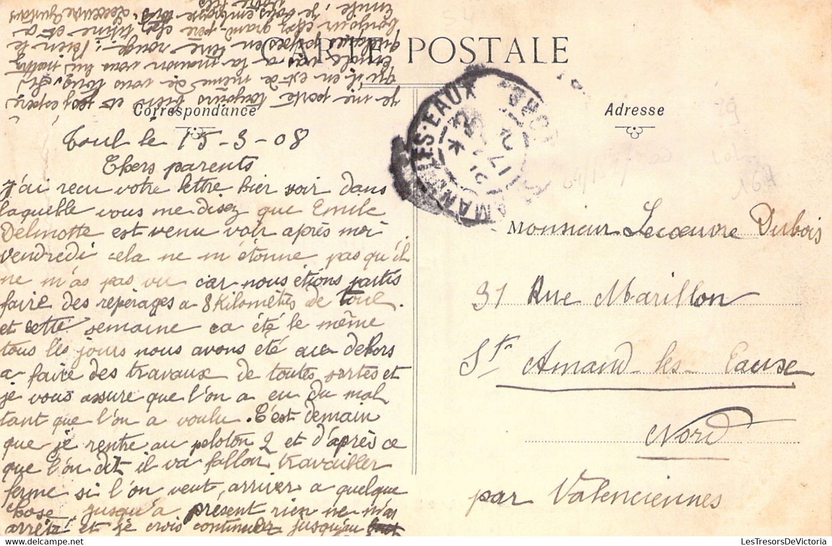 FRANCE - 54 - TOUL - Les 3 Ponts De St Mansuy - Carte Postale Ancienne - Toul