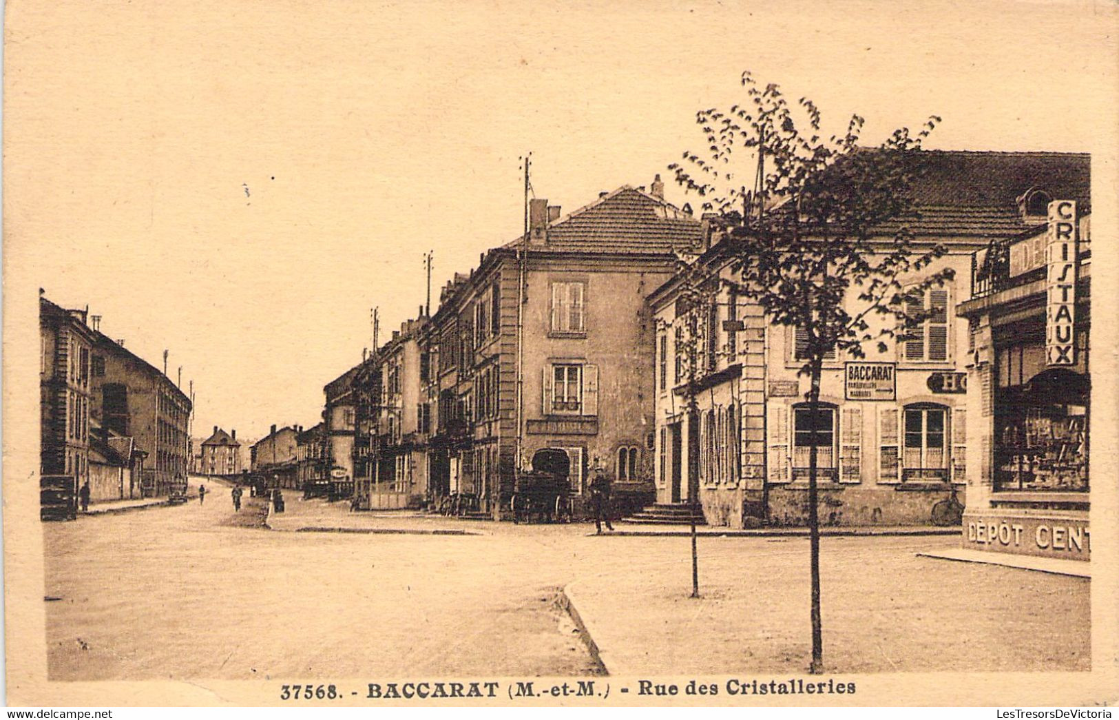 FRANCE - 54 - BACCARAT - Rue Des Cristalleries - Carte Postale Ancienne - Baccarat