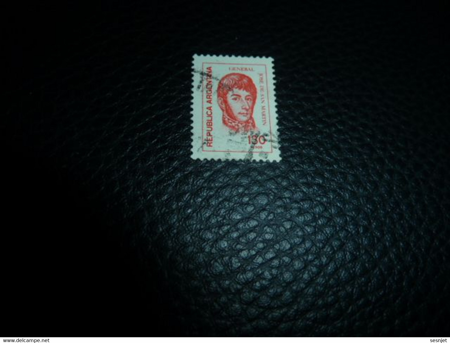 Republica Argentina - Général José De San Martin - 130 Pesos - Yt 1132 - Rouge - Oblitéré - Année 1978 - - Used Stamps