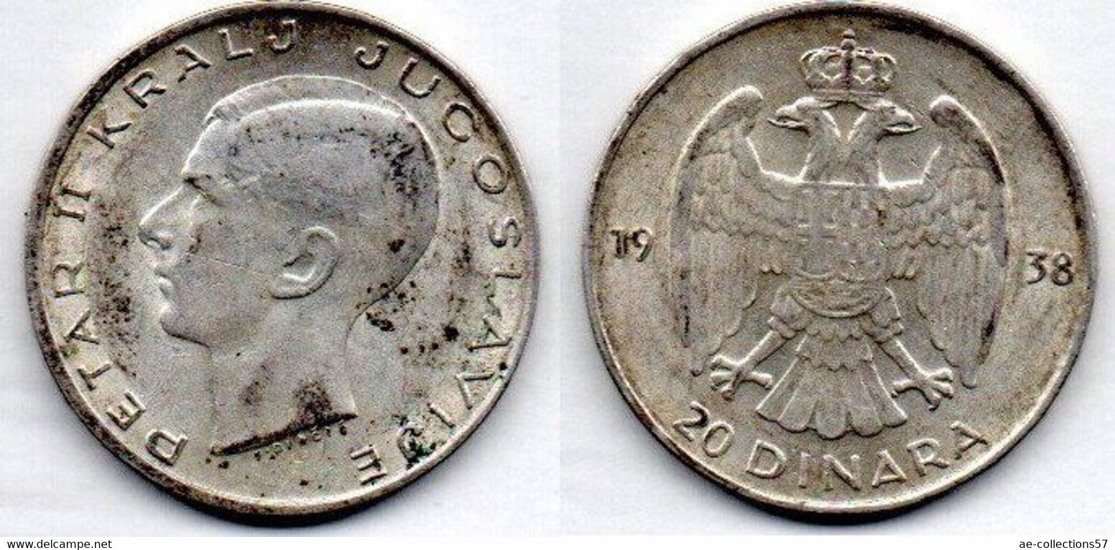 MA 20635 / Yougoslavie - Yougoslavia  10 Dinara 1938 TTB - Joegoslavië