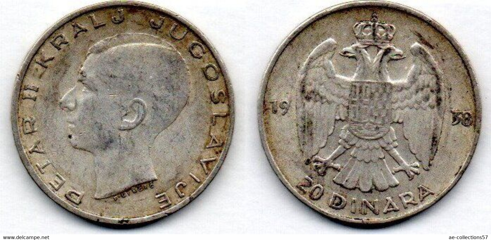 MA 20636 / Yougoslavie - Yougoslavia  10 Dinara 1938 TTB - Joegoslavië