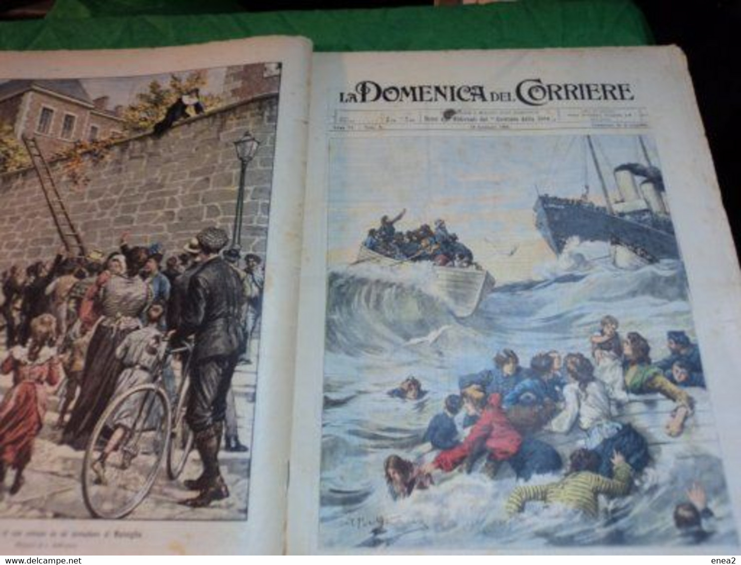 1904 - La Domenica del Corriere  (n. 6 Prime Edizioni )