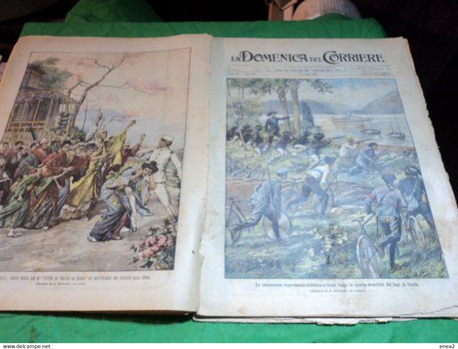 1904 - La Domenica del Corriere  (n. 6 Prime Edizioni )