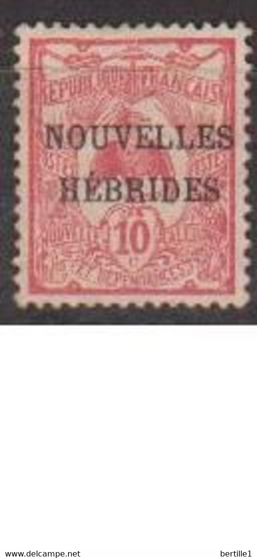 NOUVELLES HEBRIDES    N°  YVERT  2  NEUF AVEC CHARNIERES  ( CH 3/12 ) - Unused Stamps