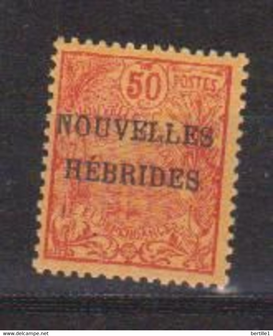 NOUVELLES HEBRIDES    N°  YVERT  4  NEUF AVEC CHARNIERES  ( CH 3/12 ) - Neufs