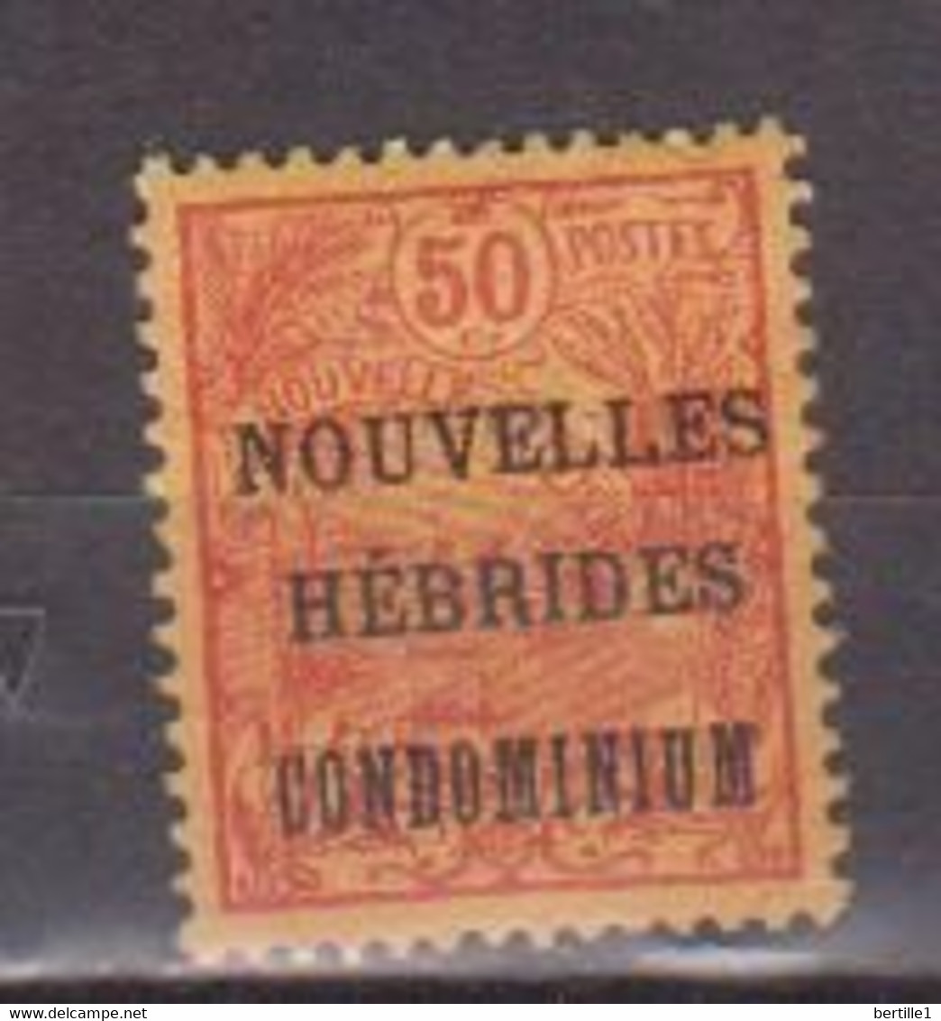 NOUVELLES HEBRIDES    N°  YVERT  18  NEUF AVEC CHARNIERES  ( CH 3/12 ) - Ongebruikt