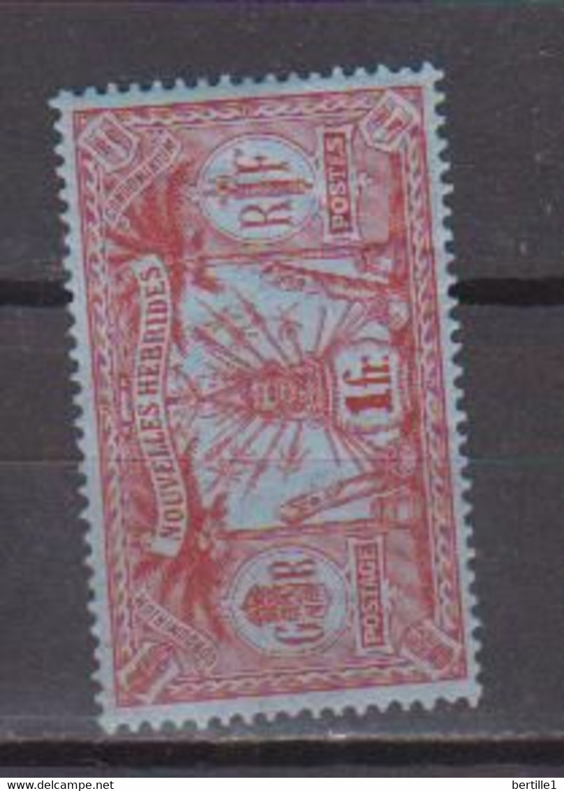 NOUVELLES HEBRIDES    N°  YVERT  35  NEUF AVEC CHARNIERES  ( CH 3/12 ) - Unused Stamps