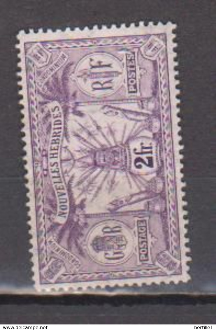 NOUVELLES HEBRIDES    N°  YVERT  36 NEUF AVEC CHARNIERES  ( CH 3/12 ) - Unused Stamps