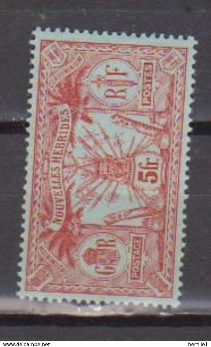 NOUVELLES HEBRIDES    N°  YVERT  48 NEUF AVEC CHARNIERES  ( CH 3/12 ) - Unused Stamps