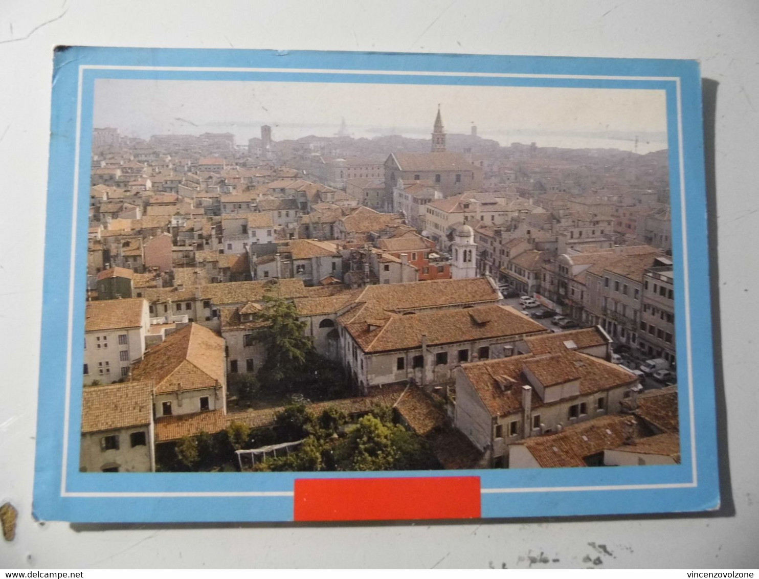 Cartolina Viaggiata "CHIOGGIA Veduta Aerea Da Corso Del Popolo" 1993 - Chioggia