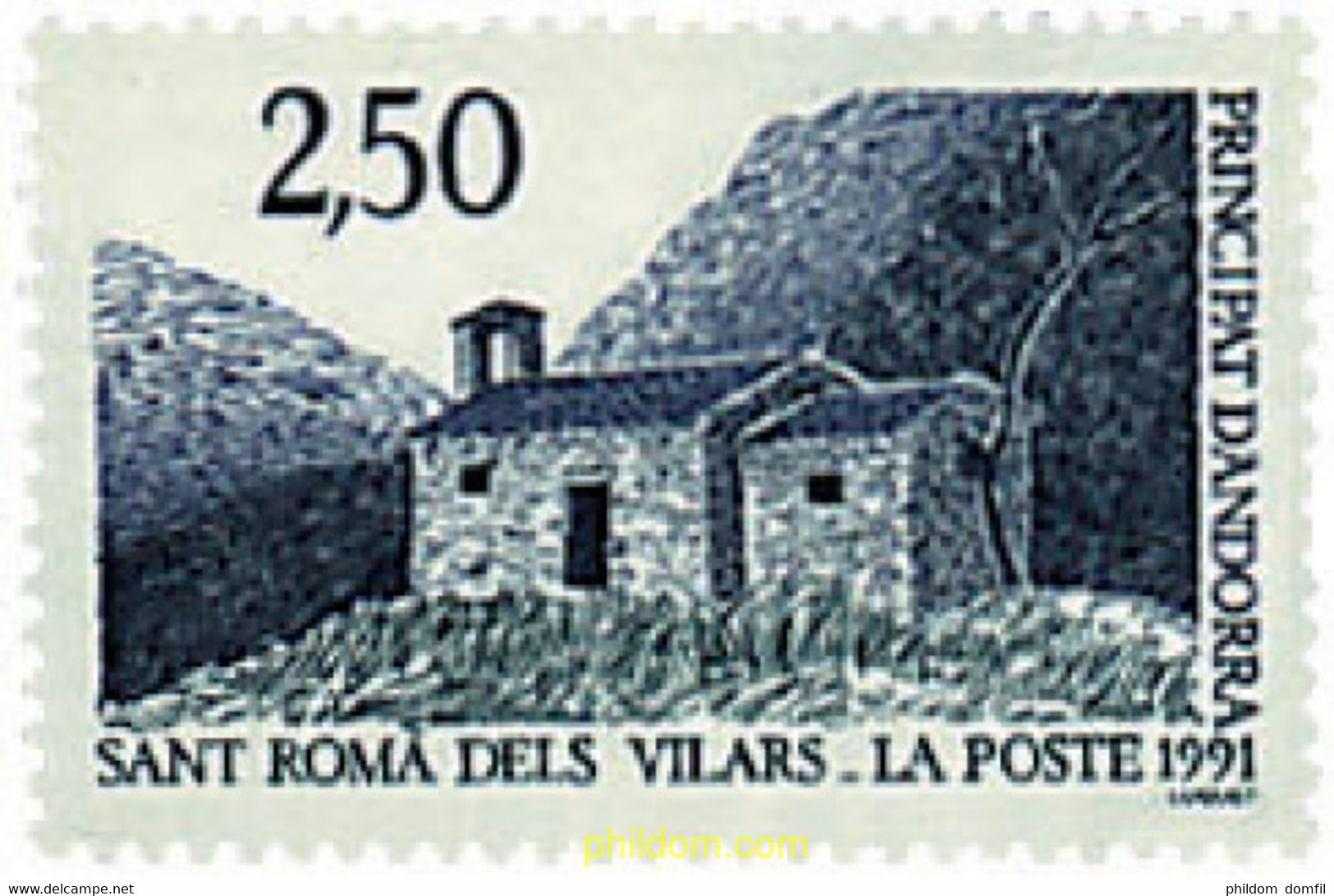 46103 MNH ANDORRA. Admón Francesa 1991 TURISMO - Collezioni