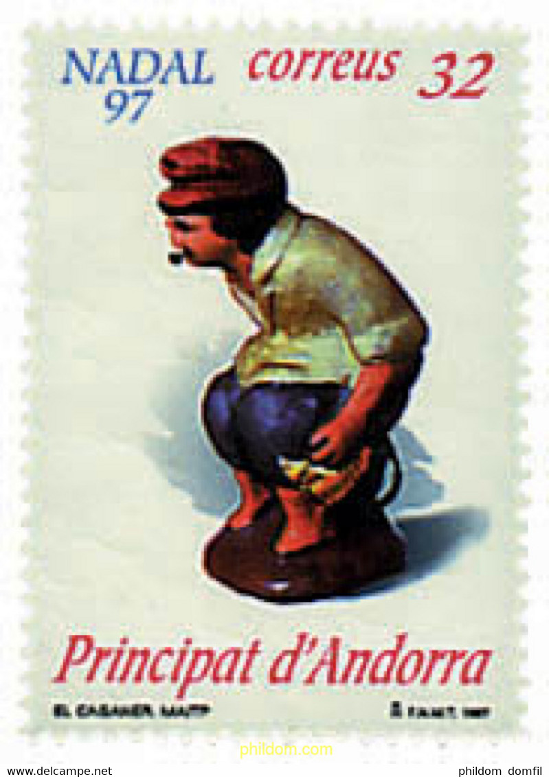 46202 MNH ANDORRA. Admón Española 1997 NAVIDAD - Used Stamps