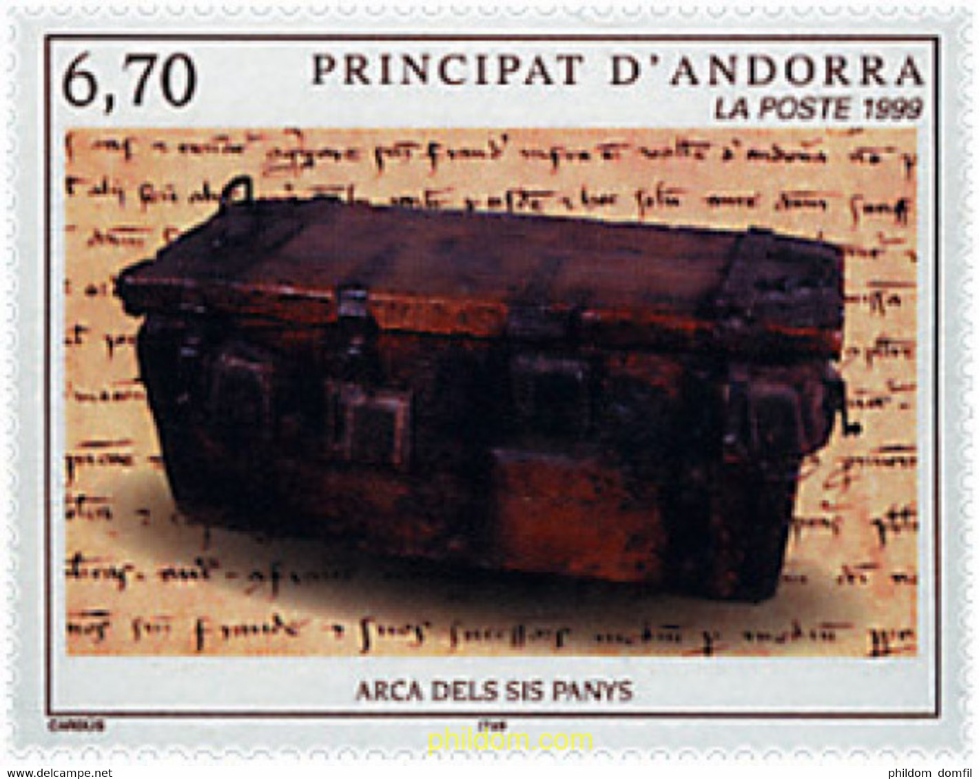 49848 MNH ANDORRA. Admón Francesa 1999 ARTESANIA - Collections