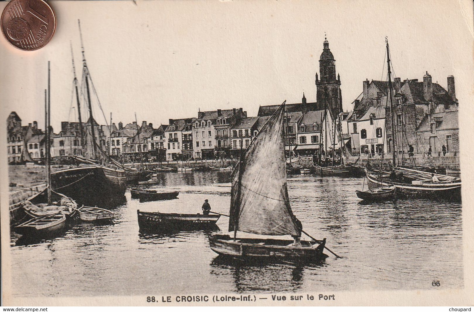 44 - Très Belle Carte Postale De  LE CROISIC   Vue Sur Le Port - Le Croisic