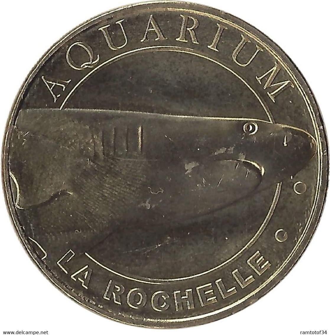 2022 MDP160 - LA ROCHELLE - Aquarium De La Rochelle 22 (requin à Pointes Noires) / MONNAIE DE PARIS - 2022