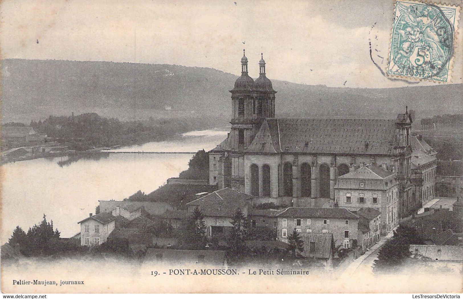 FRANCE - 54 - Pont A Mousson - Le Petit Séminaire - Peltier Maujean - Carte Postale Ancienne - Pont A Mousson