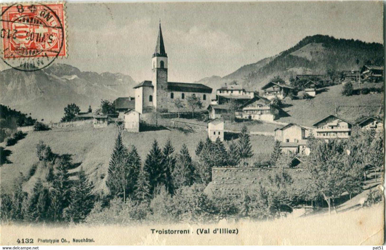 SUISSE / HELVETIA - Troistorrents : Val D' Illiez - Troistorrents