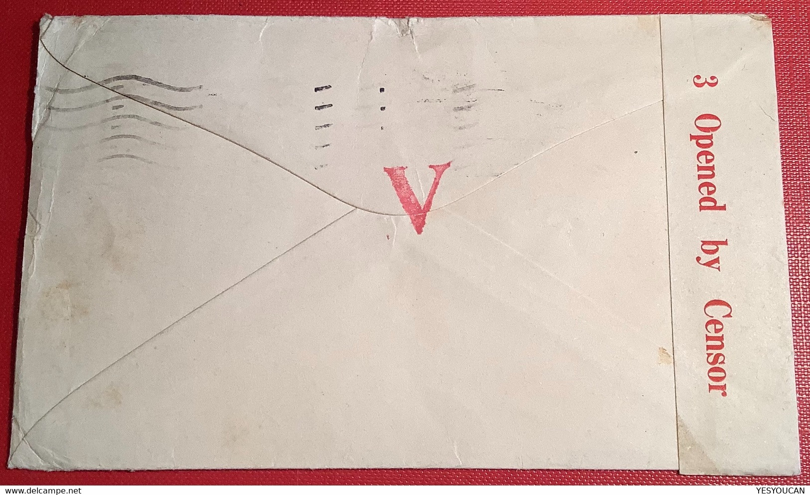 AUSTRALIAN RED CROSS TASMANIAN DIV Hobart 1942 V Censored Cover>Genéve Suisse (Tasmania Australia Lettre Censure WW2 War - Briefe U. Dokumente